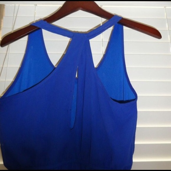 Royal Blue Maxi Dress - Picture 3 of 4